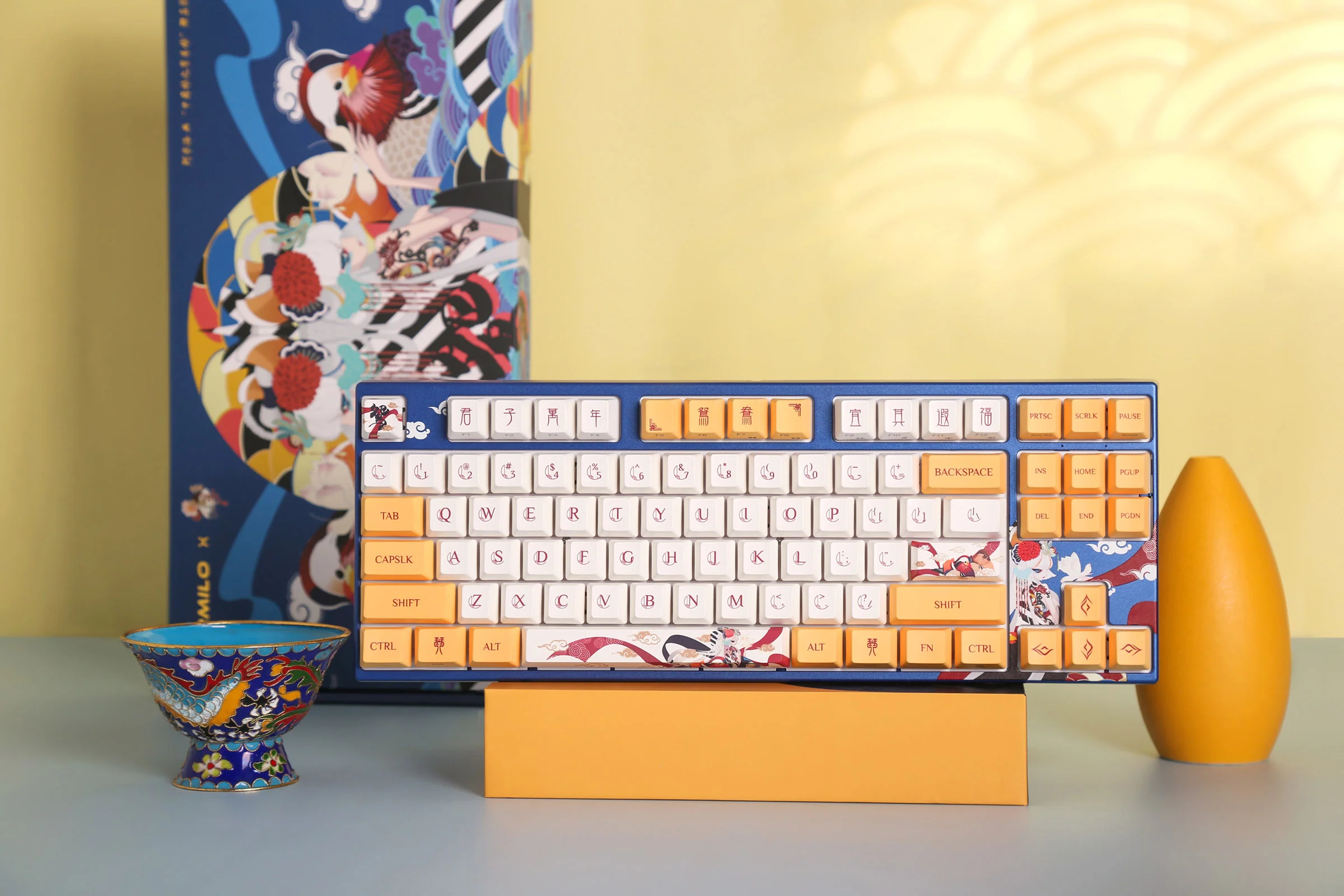 Varmilo VA Series V2 Love Birds Yuan (You) TKL Bluetooth Mechanical Keyboard - Image 8