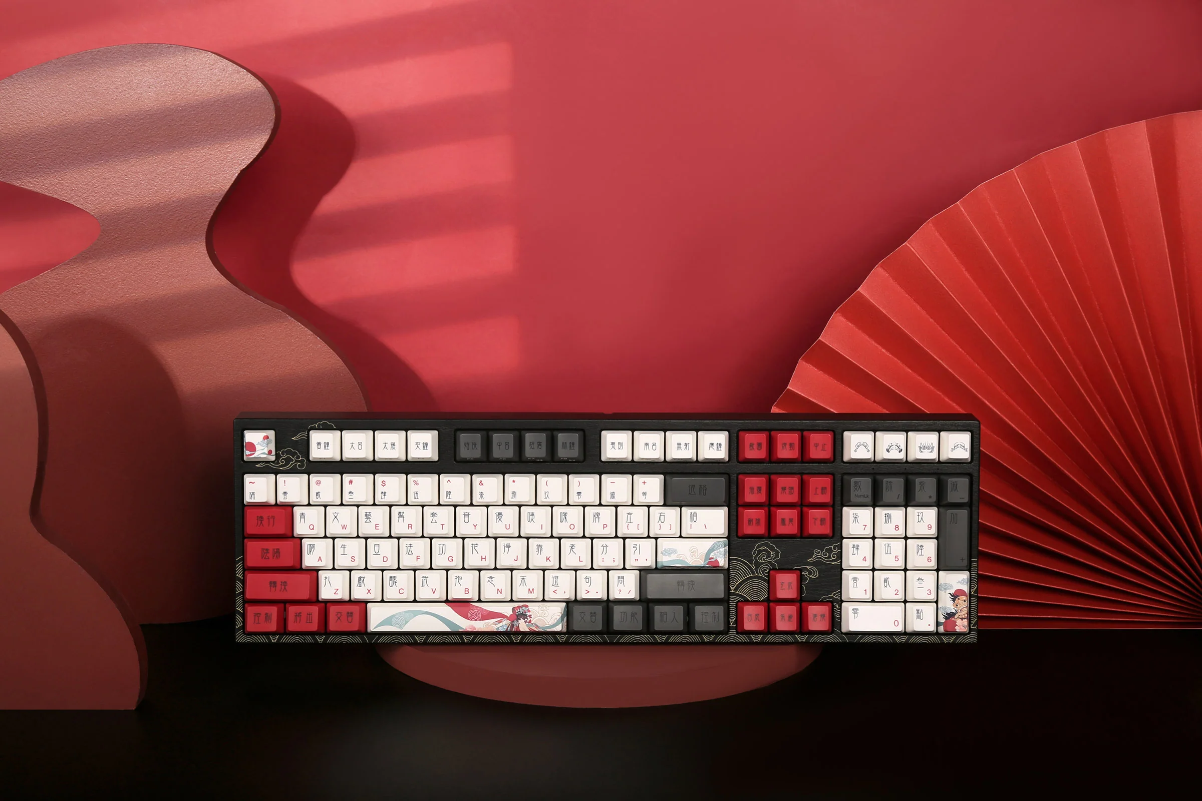 Varmilo MA Series V2 Beijing Opera White LED EC Mechanical Keyboard - Image 6