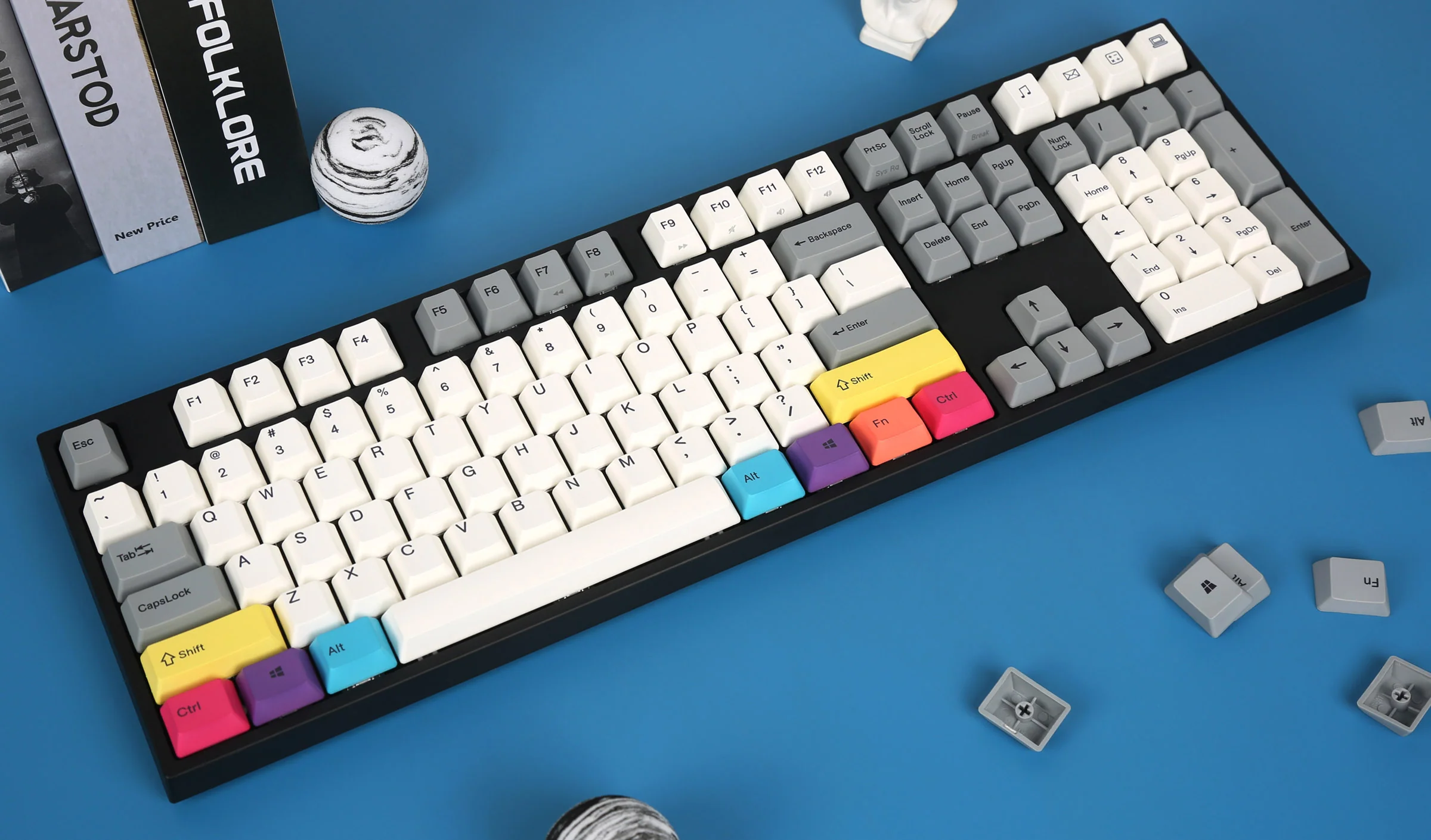 Varmilo MA Series V2 CMYK White LED EC Mechanical Keyboard - Image 3
