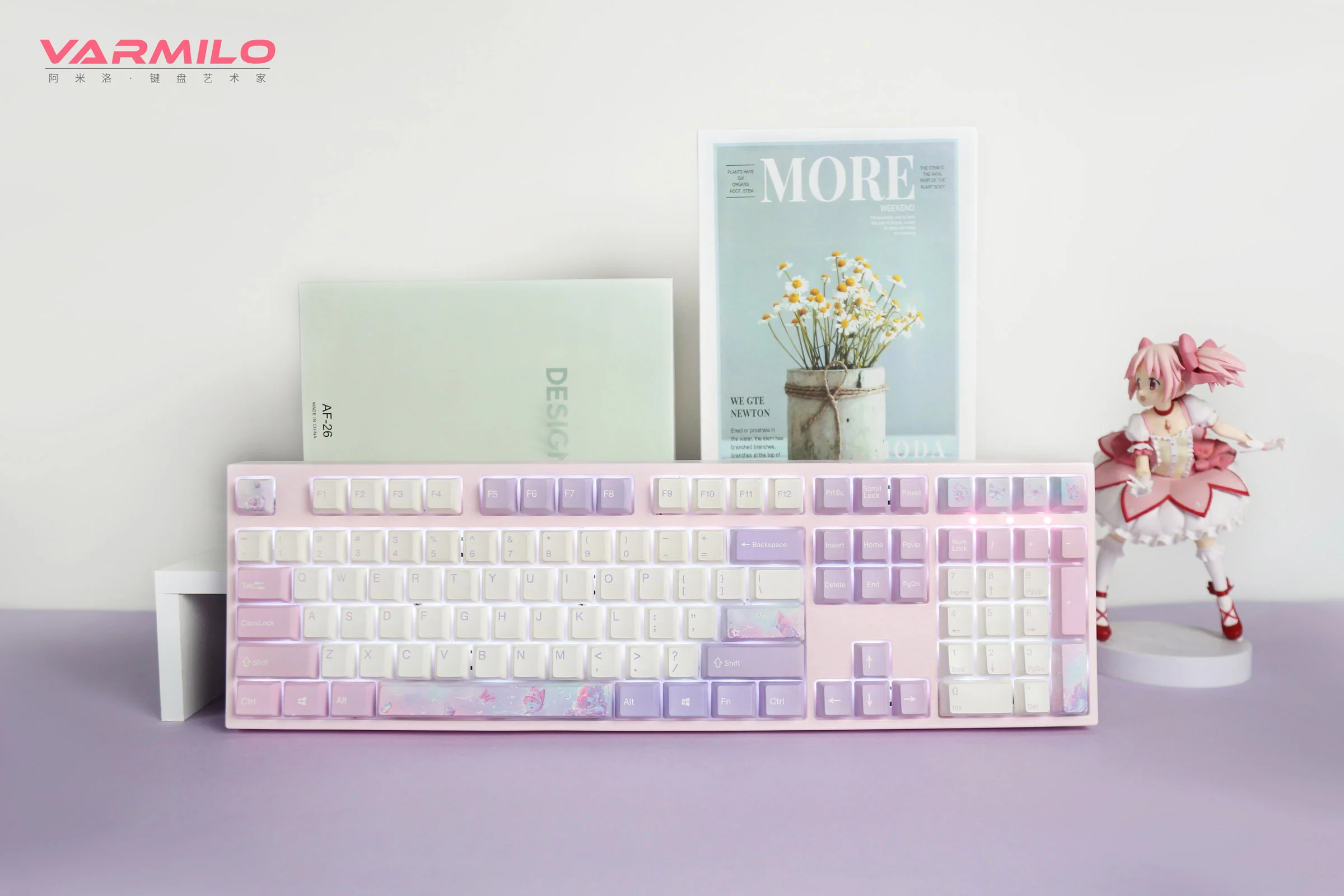 Varmilo MA Series V2 Dreams on Board White LED EC Mechanical Keyboard - Image 8