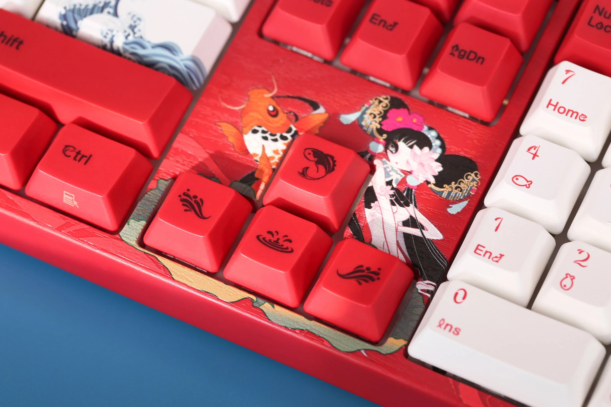 Varmilo MA Series V2 Koi White LED EC Mechanical Keyboard - Image 3
