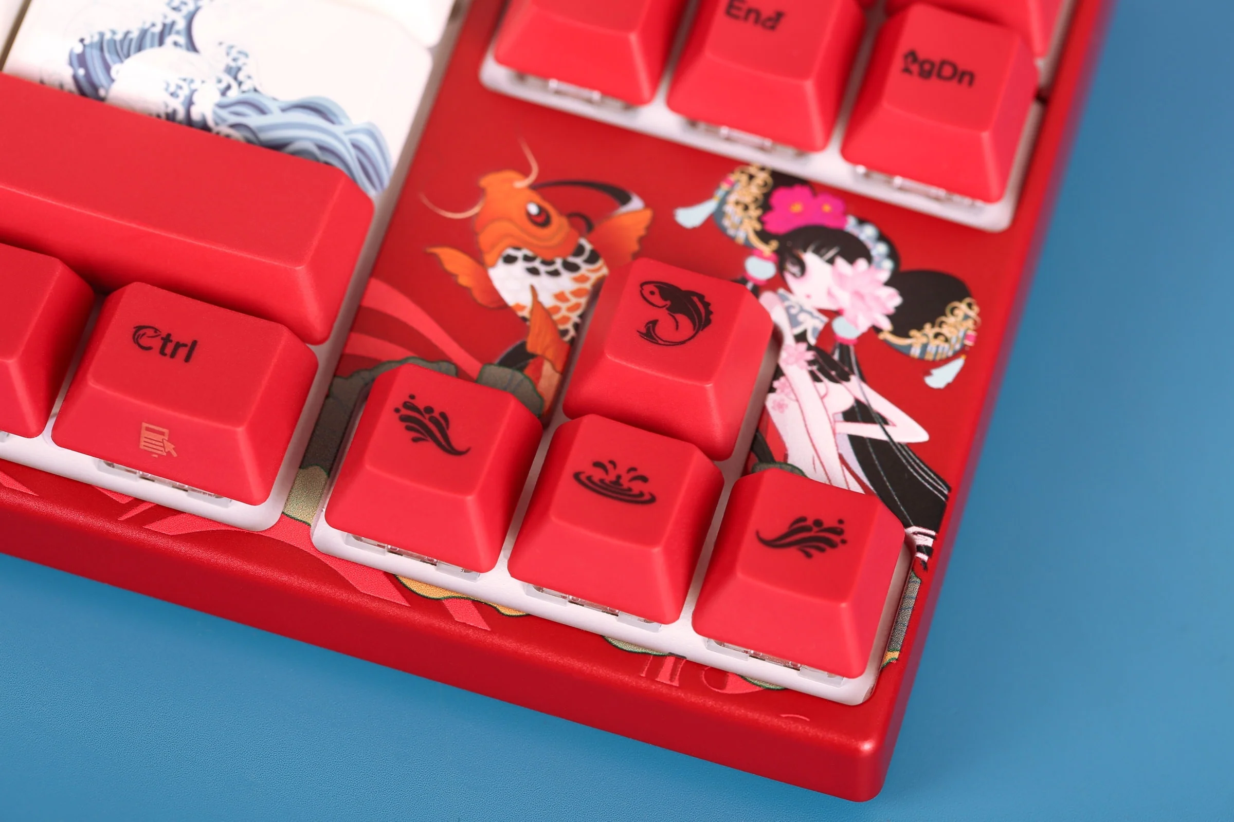 Varmilo MA Series V2 Koi White LED TKL EC Mechanical Keyboard - Image 6