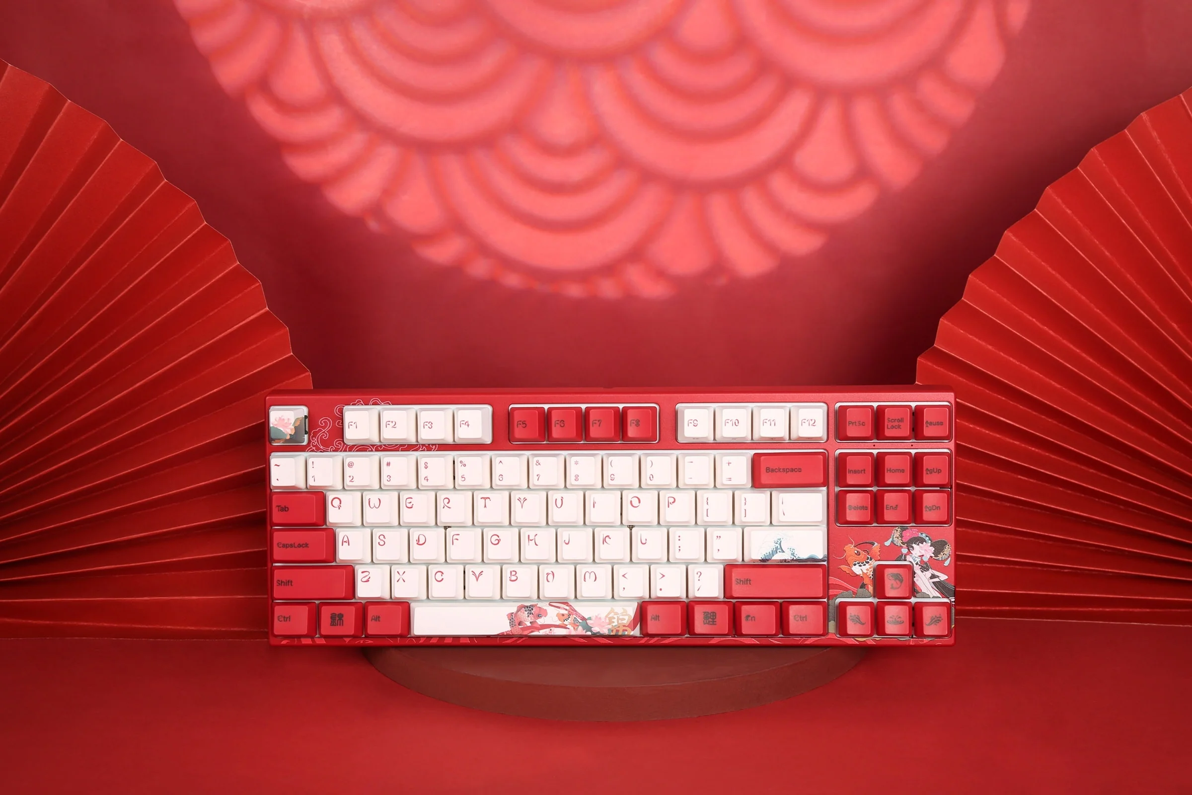Varmilo MA Series V2 Koi White LED TKL EC Mechanical Keyboard - Image 7