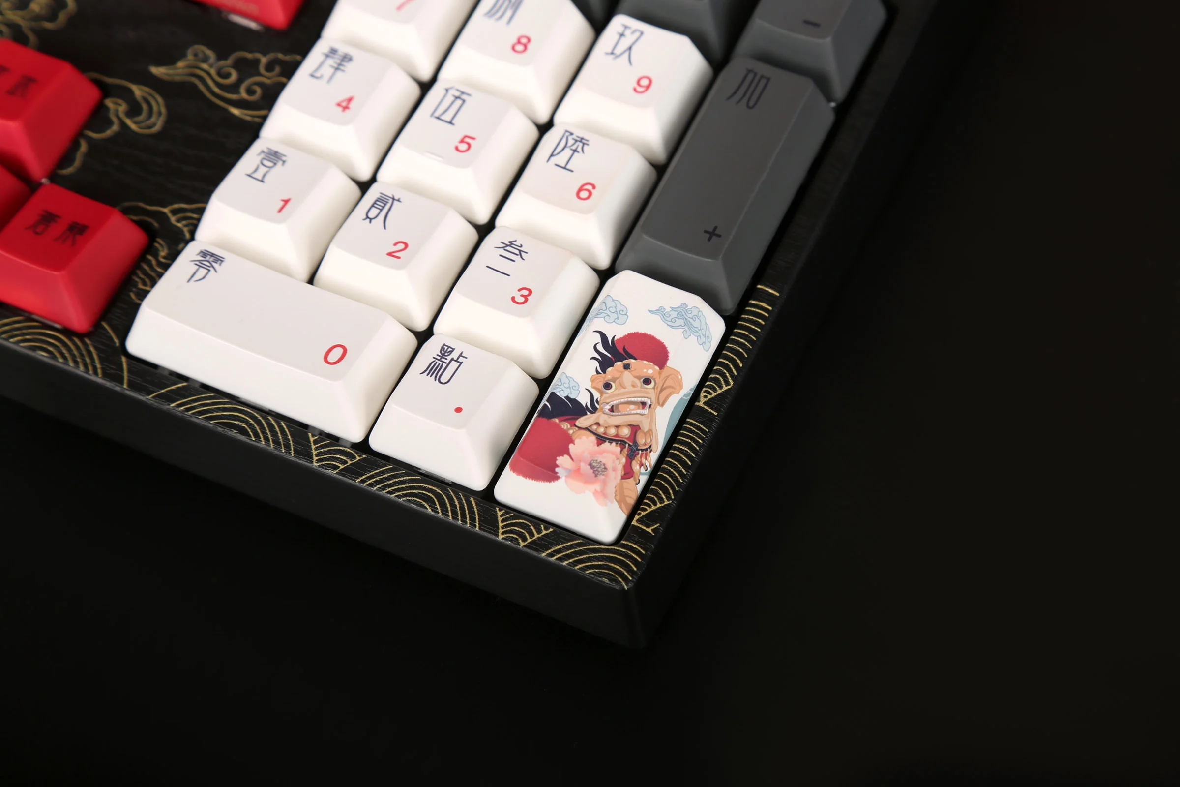 Varmilo VPE108 Beijing Opera Hotswap Triple Mode White LED Mechanical Keyboard - Image 4