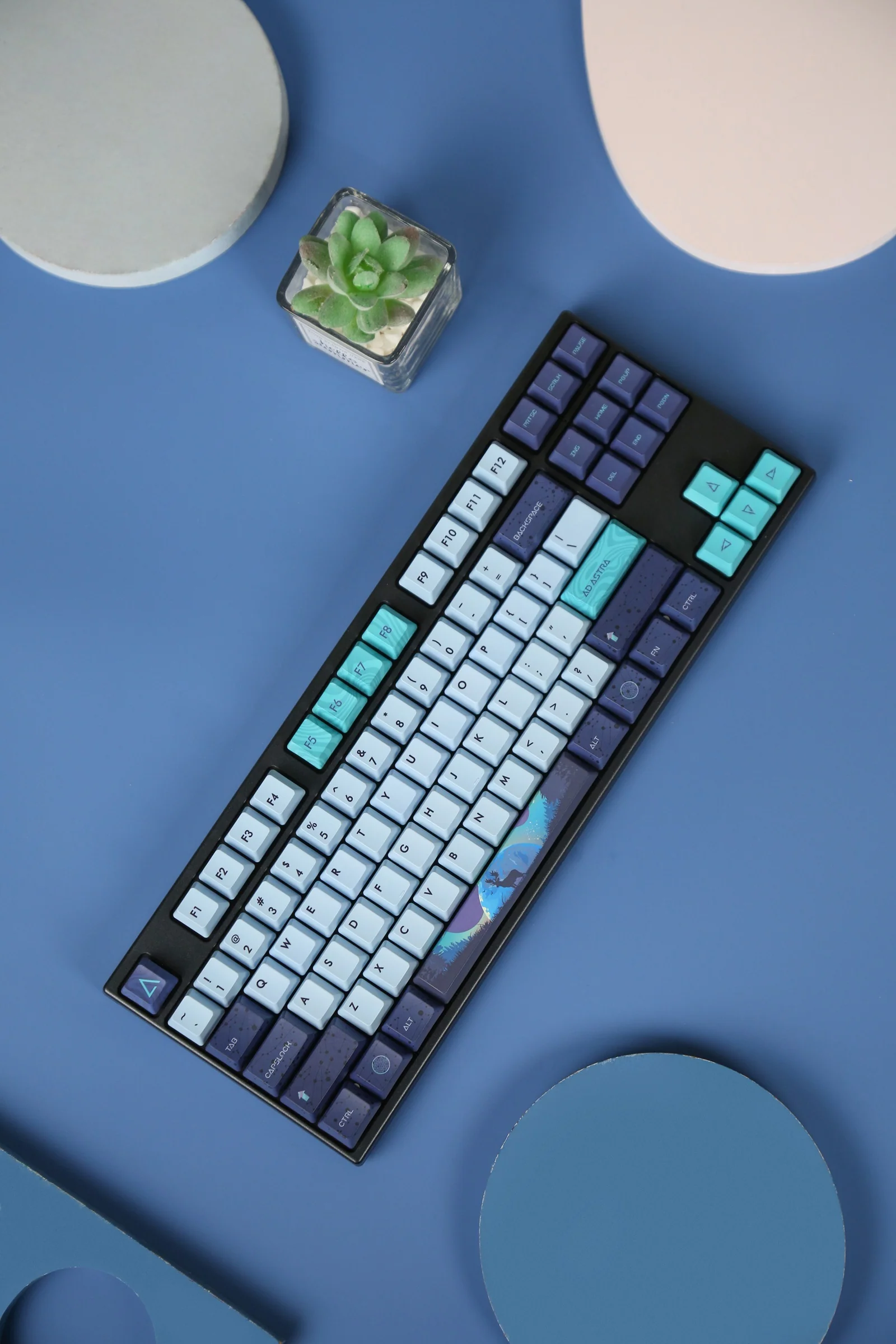 Varmilo VPE87 Aurora TKL Hotswap Triple Mode White LED Mechanical Keyboard - Image 11