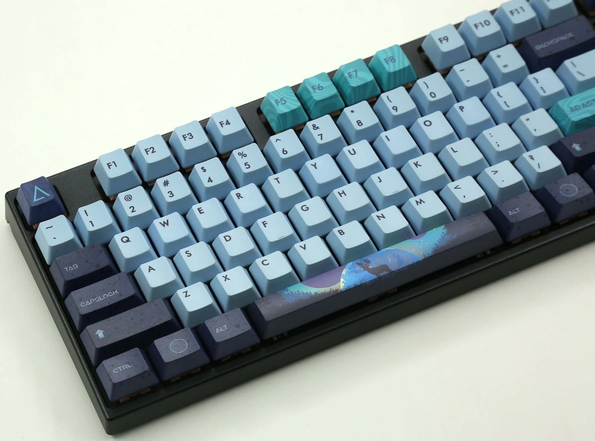 Varmilo VPE87 Aurora TKL Hotswap Triple Mode White LED Mechanical Keyboard - Image 4