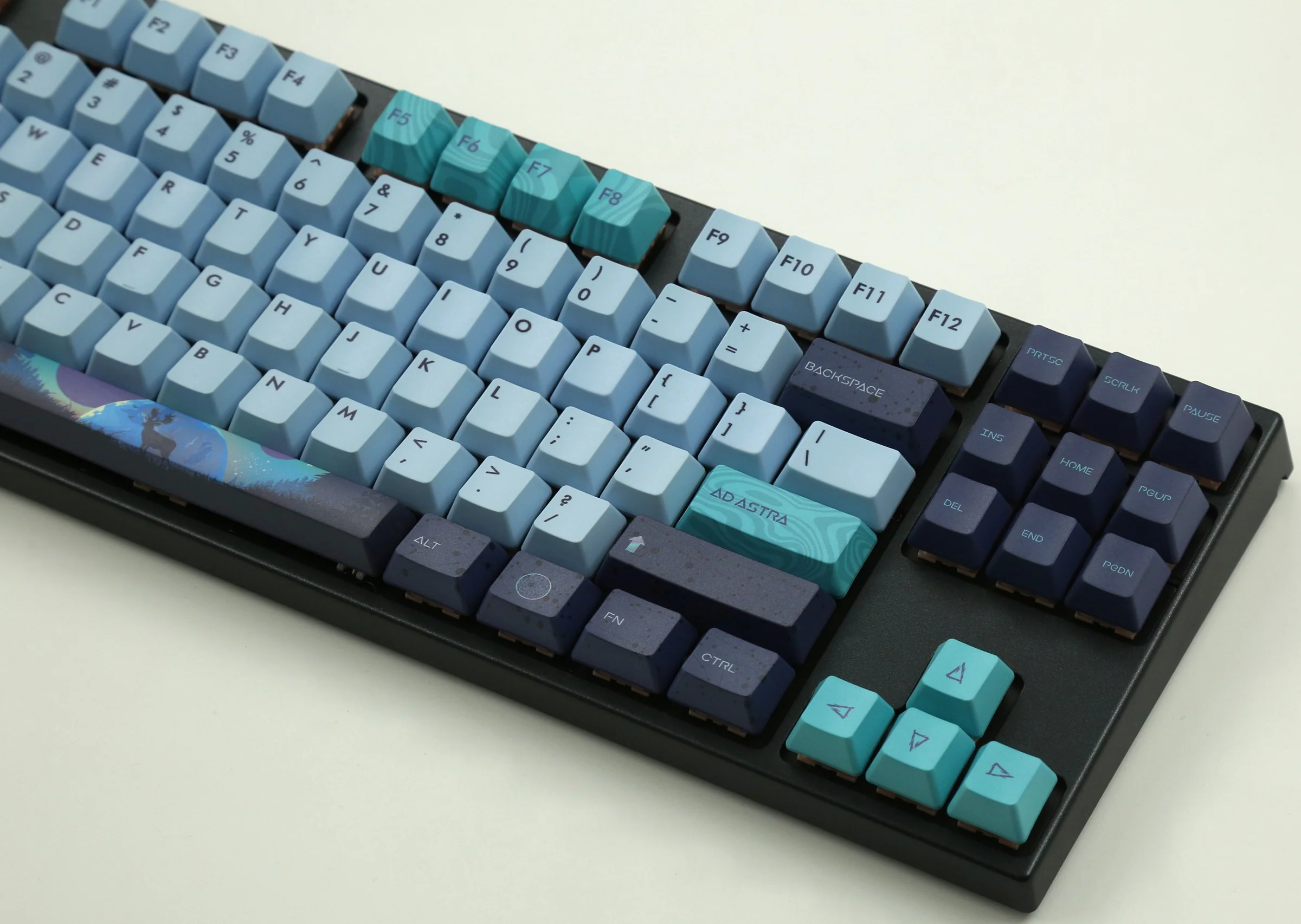Varmilo VPE87 Aurora TKL Hotswap Triple Mode White LED Mechanical Keyboard - Image 6