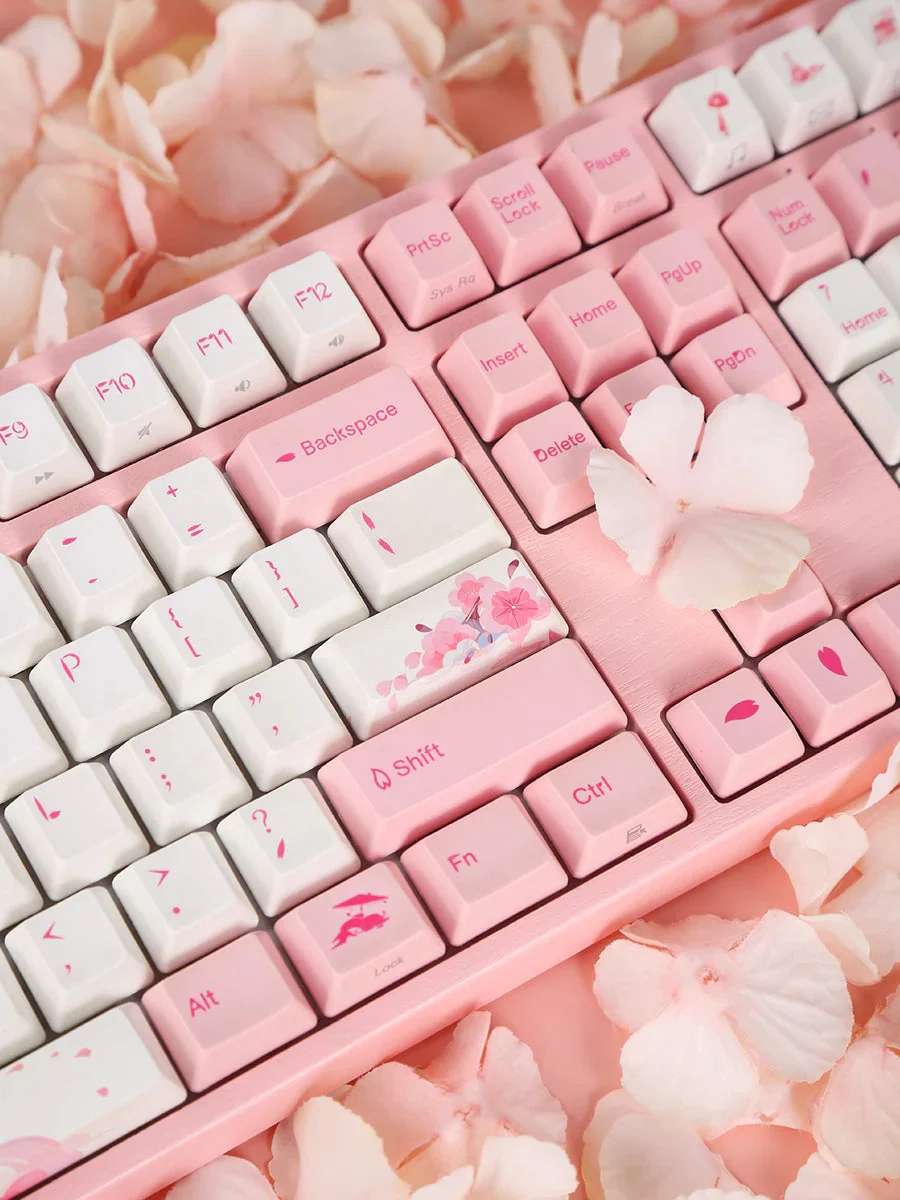 Varmilo VPG108 Sakura R2 Hotswap RGB Mechanical Keyboard - Image 14