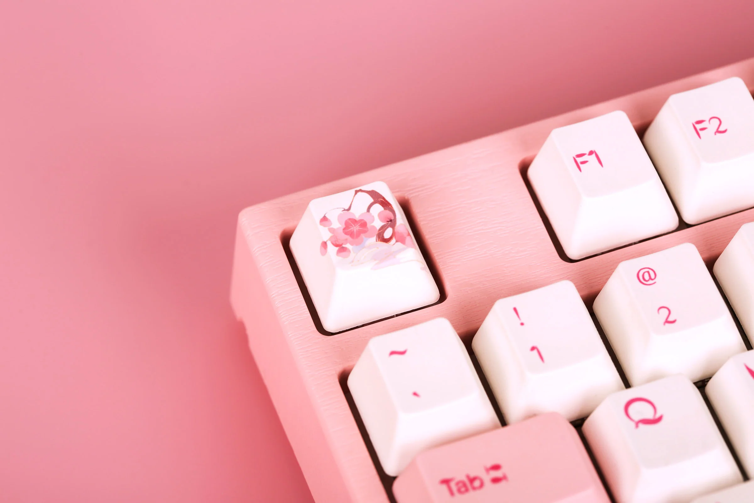 Varmilo VPH108 Sakura R2 White LED Mechanical Keyboard - Image 4