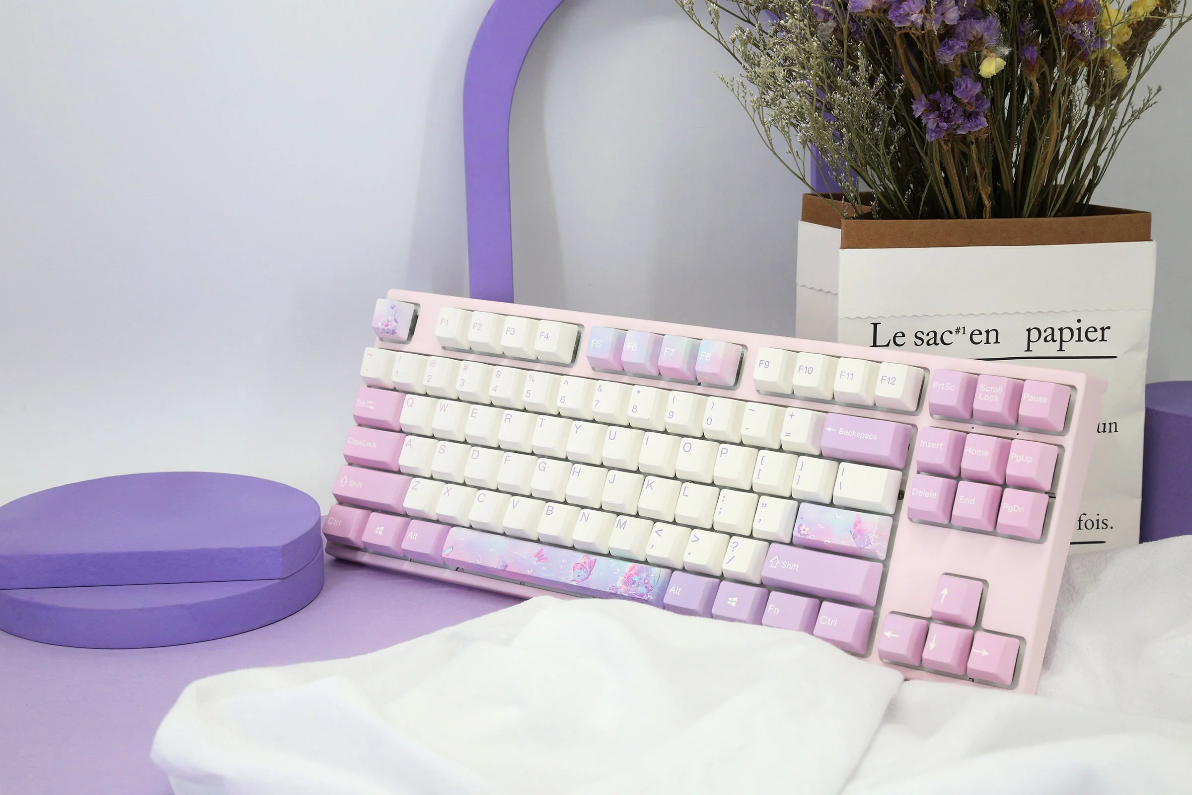 Varmilo VPH87 Dreams on Board White LED Mechanical Keyboard - Image 2