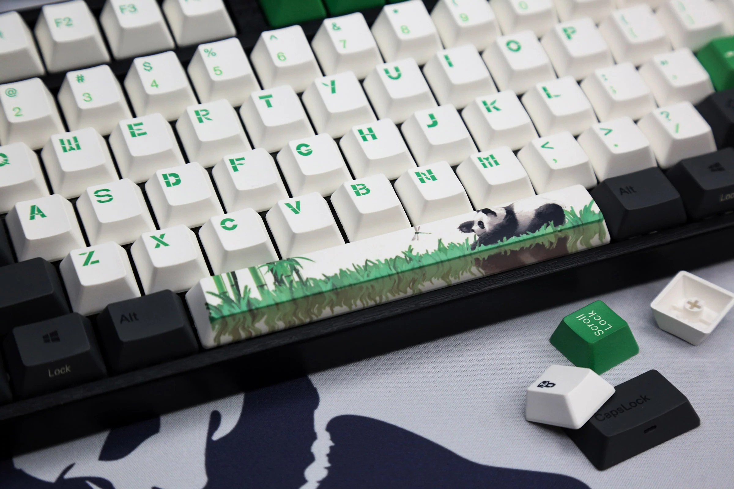 Varmilo VPM108 Panda R2 White LED EC Mechanical Keyboard - Image 5