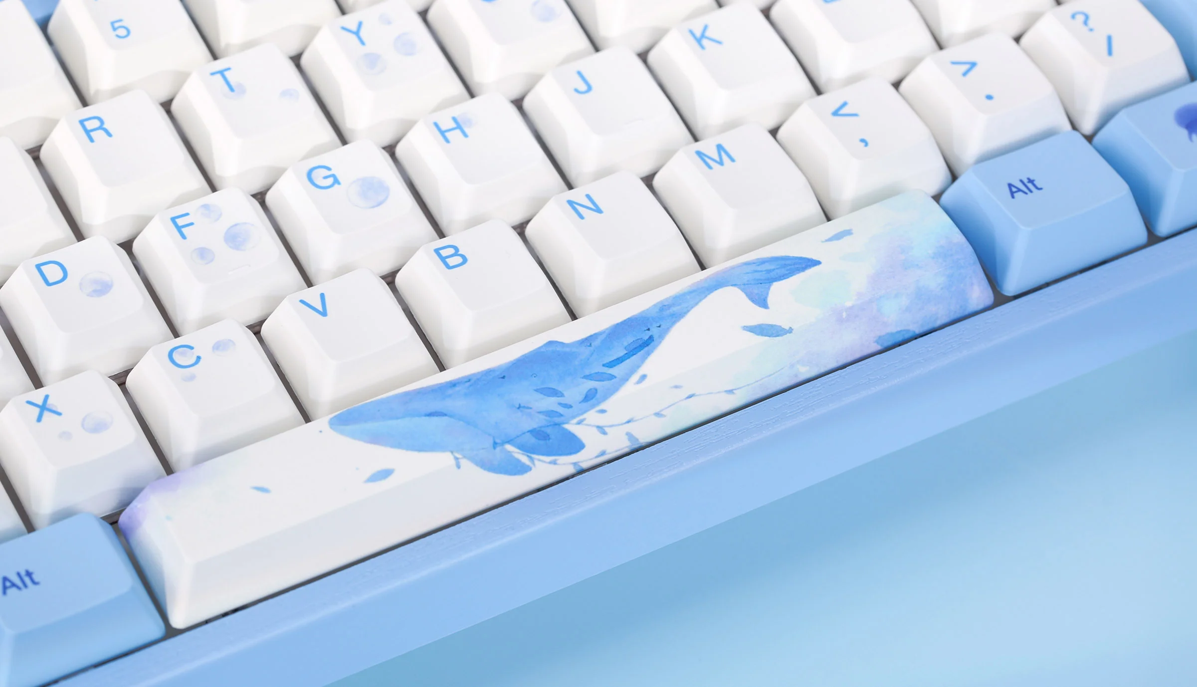 Varmilo VPM108 Sea Melody White LED EC Mechanical Keyboard - Image 3