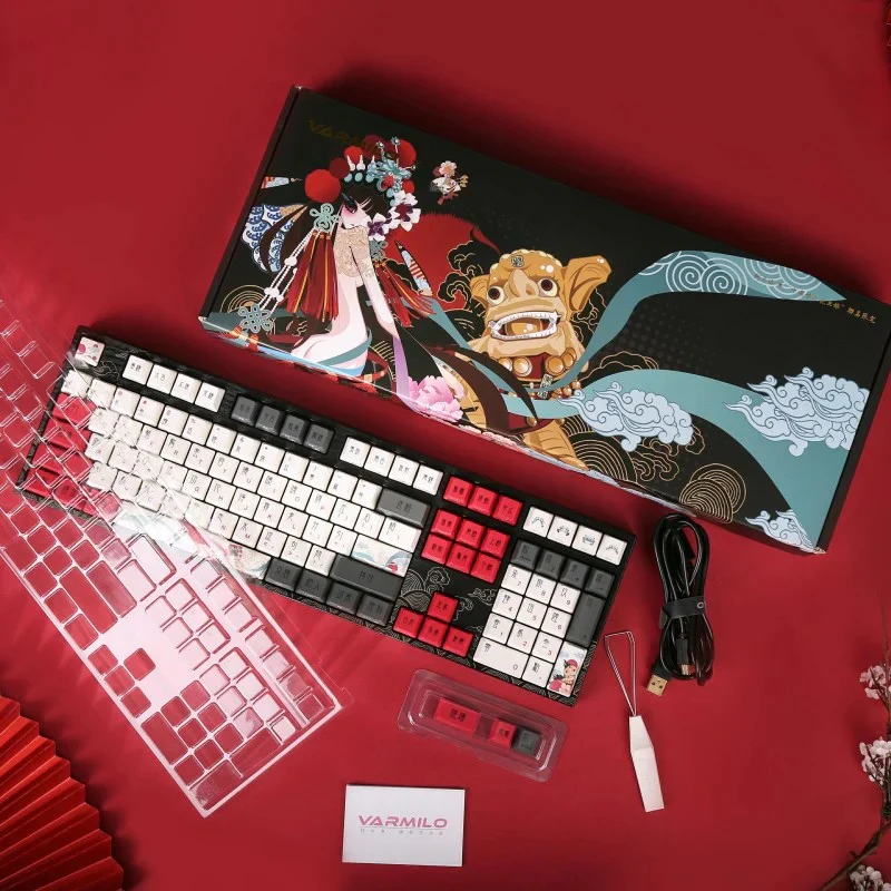 Varmilo VPT108 Beijing Opera Hotswap Wireless RGB Keyboard - Image 9