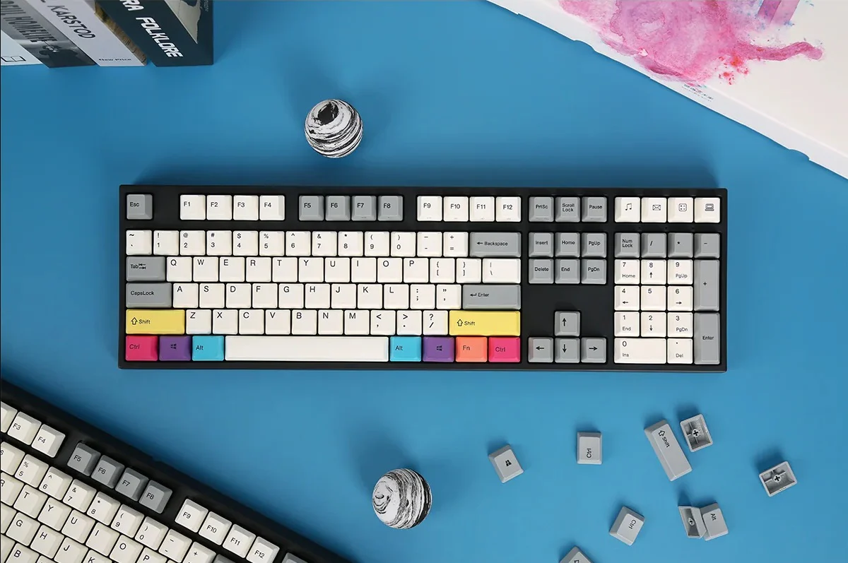Varmilo VPT108 CMYK Hotswap Bluetooth RGB Mechanical Keyboard - Image 7
