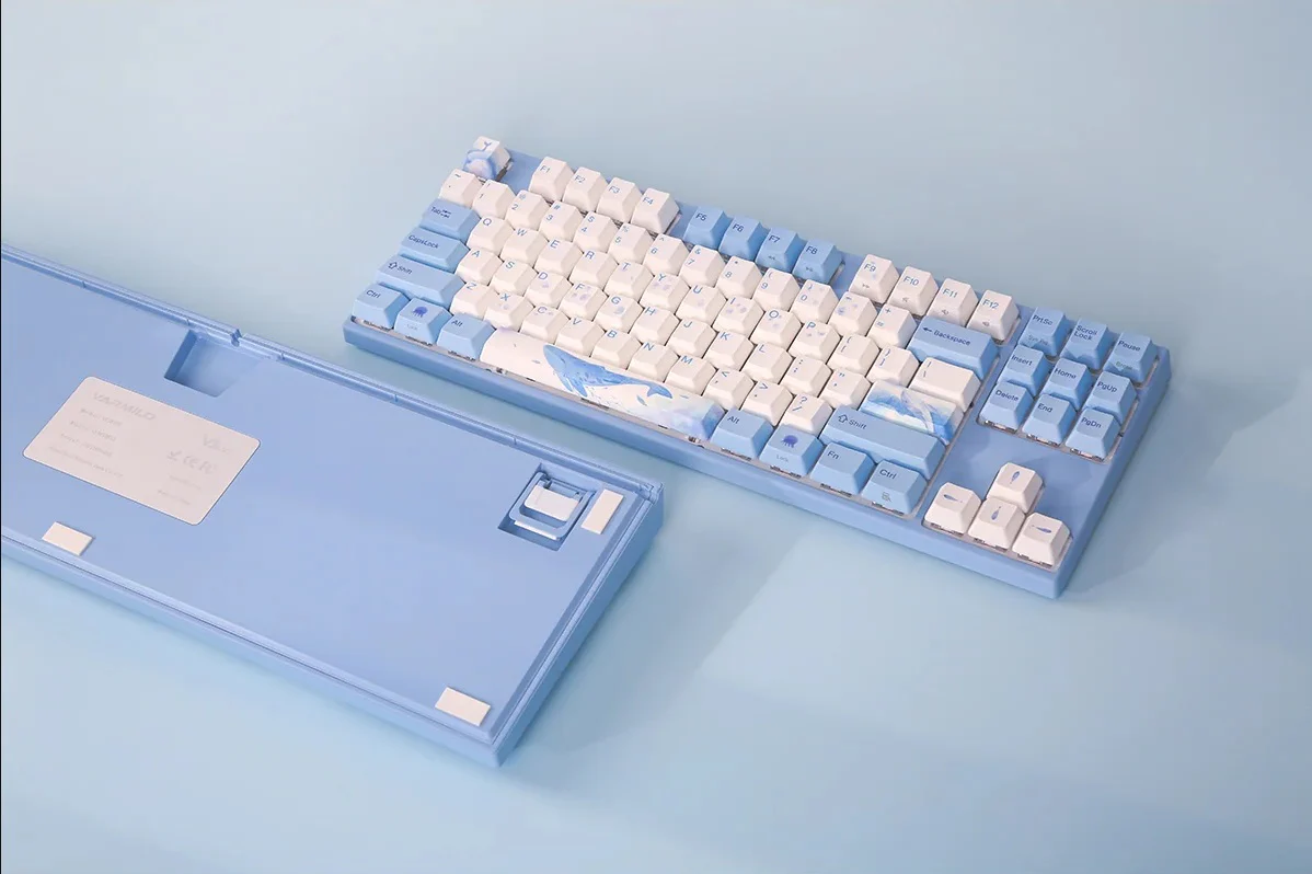 Varmilo VPT87 Sea Melody TKL Hotswap Wireless RGB Keyboard - Image 6