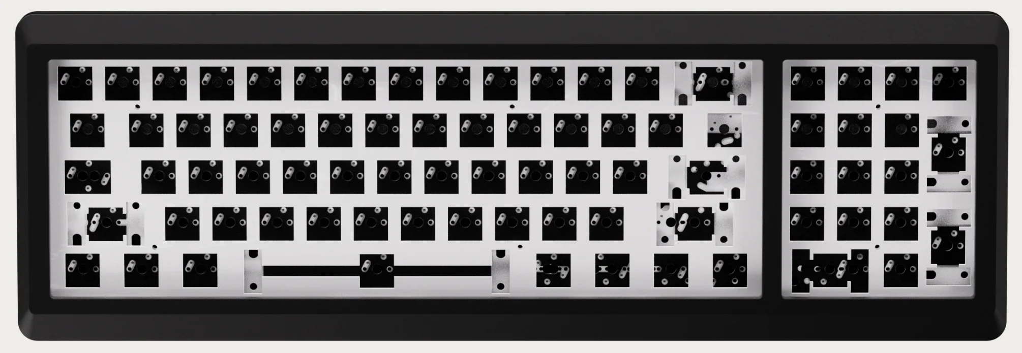 Vortex M0110A Aluminum Barebones Hotswap DIY Keyboard Kit - Image 20