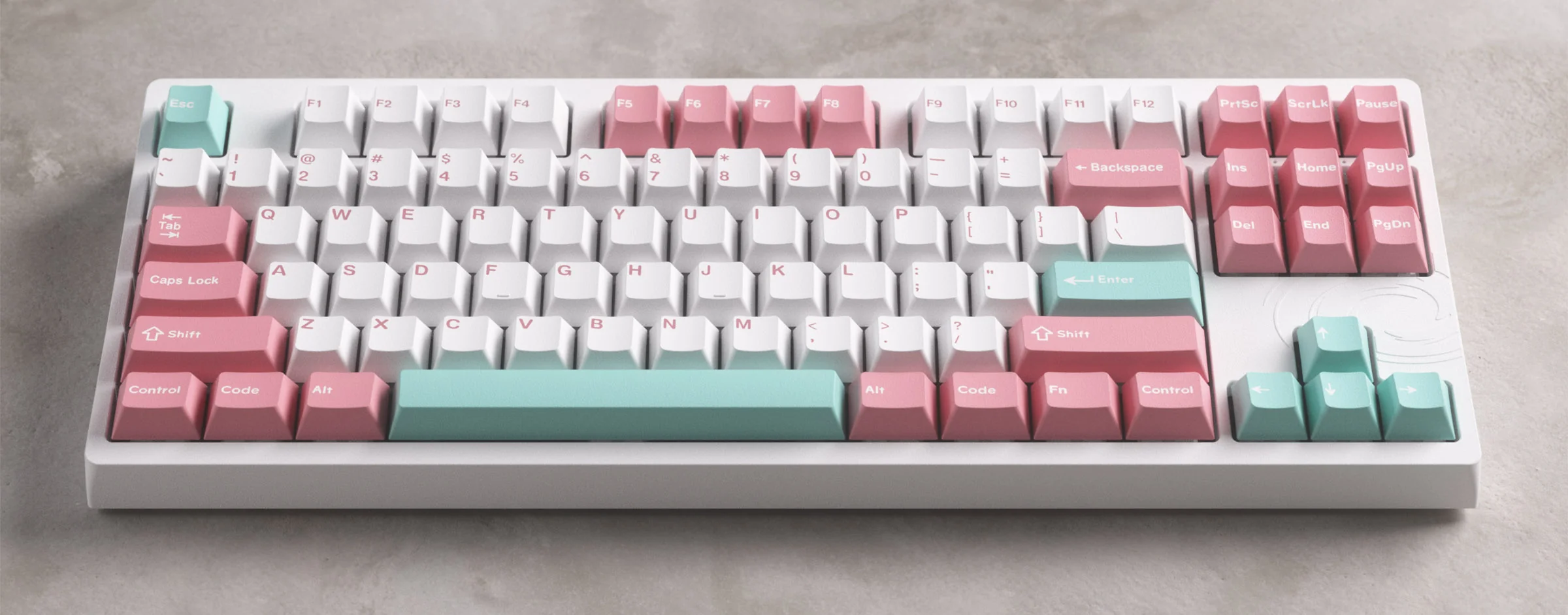 Vortex Multix 87 Spring TKL Hotswap Mechanical Keyboard - Image 2