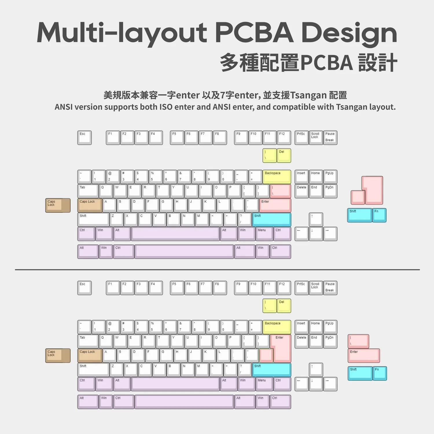 Vortex Multix TKL VIA Summer Hotswap Wireless Keyboard - Image 10