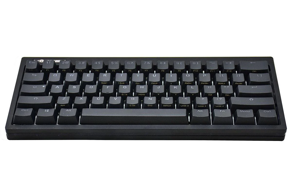 Vortex POK3R Black LE 60% CNC Aluminum Mechanical Keyboard
