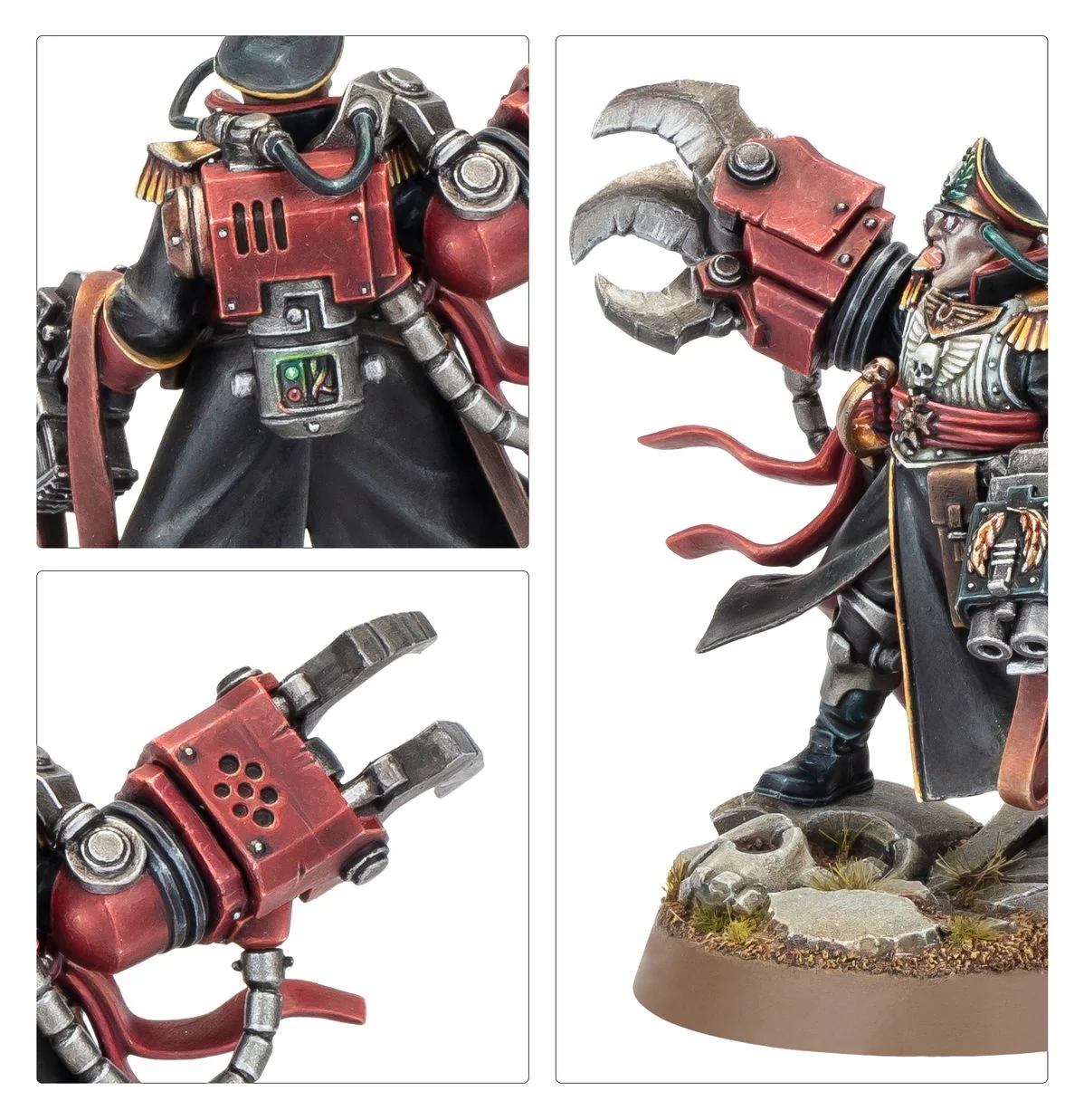 Warhammer 40000 Astra Militarum Commisar Yarrick - Image 3