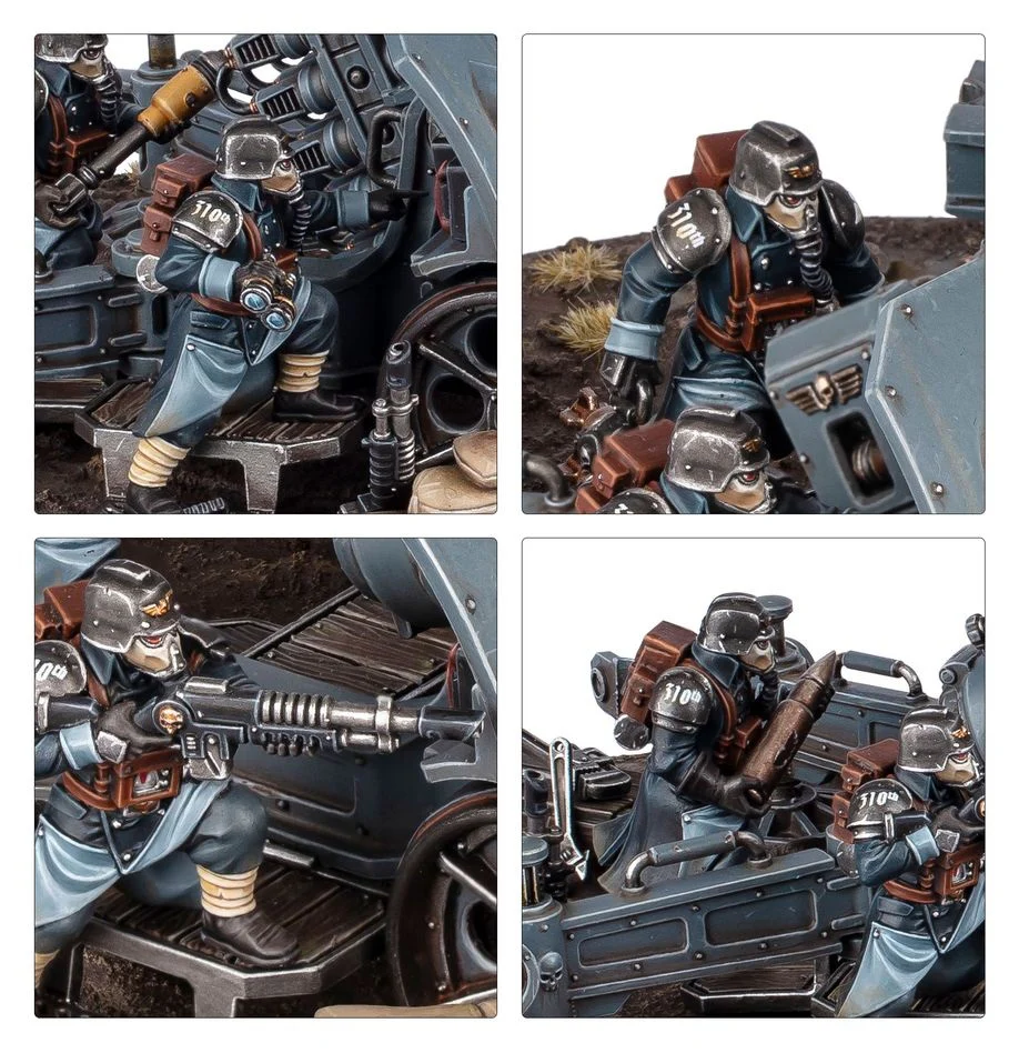 Warhammer 40000 Astra Militarum Krieg Artillery Team - Image 6