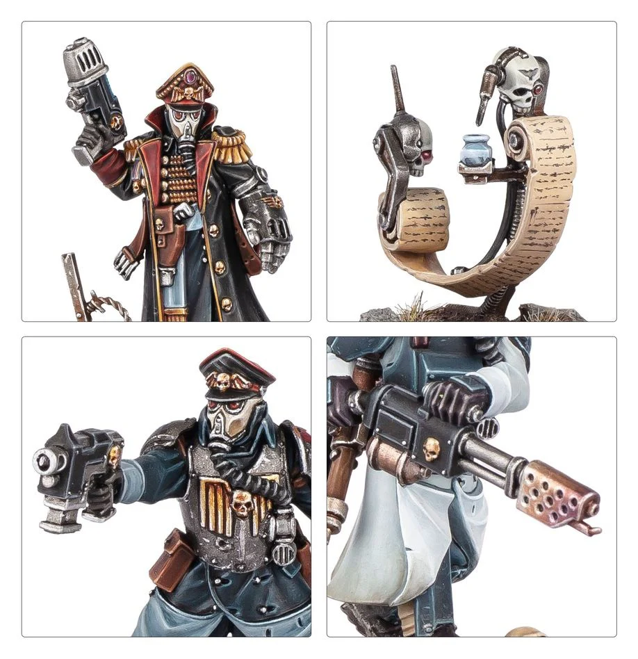 Warhammer 40000 Astra Militarum Krieg Command Squad - Image 4