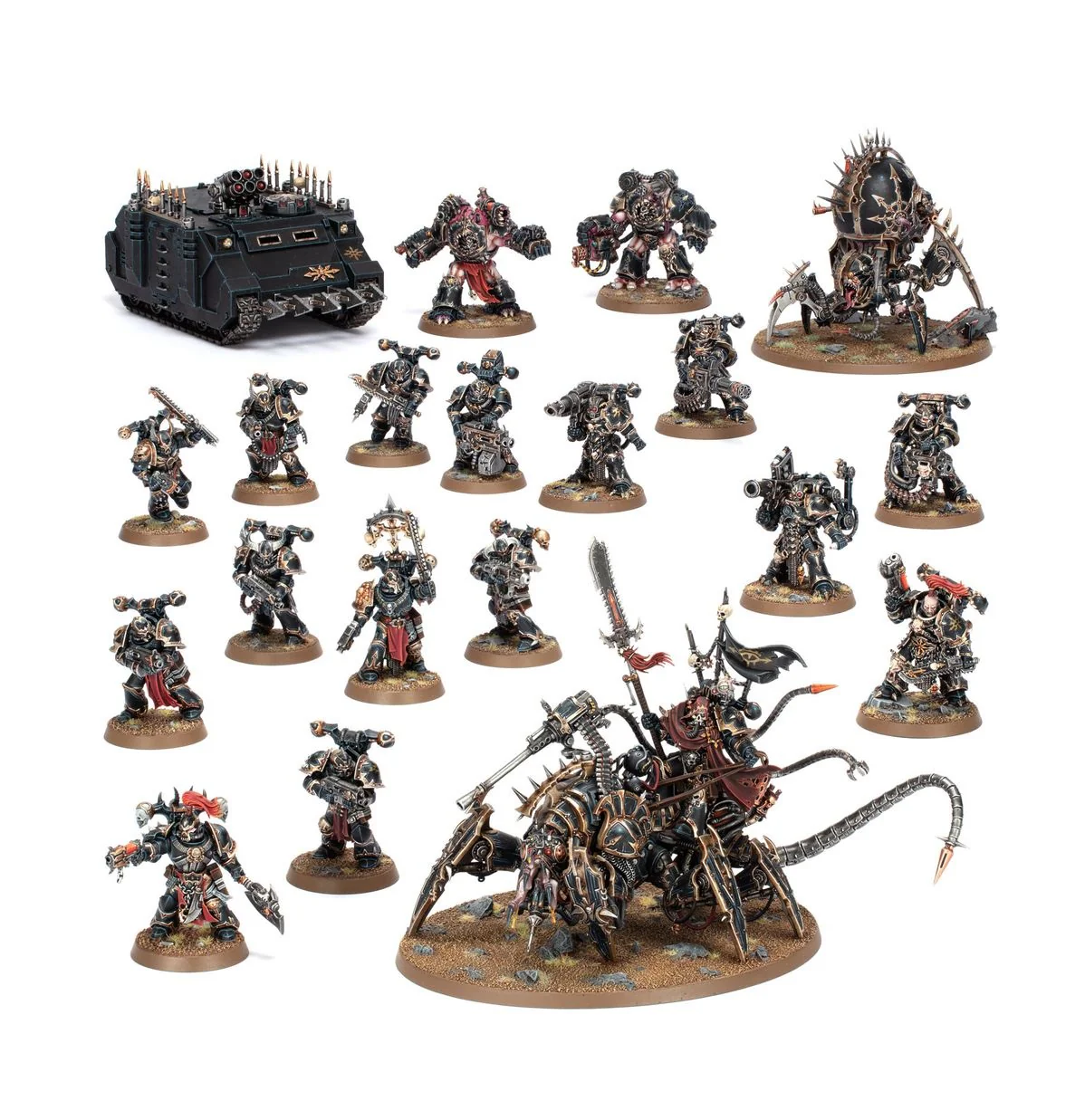 Warhammer 40000 Chaos Space Marines Battleforce : Hellforged Warband - Image 2