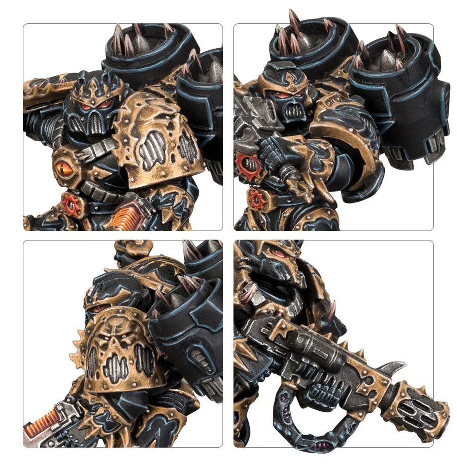 Warhammer 40000 Chaos Space Marines Raptors - Image 2