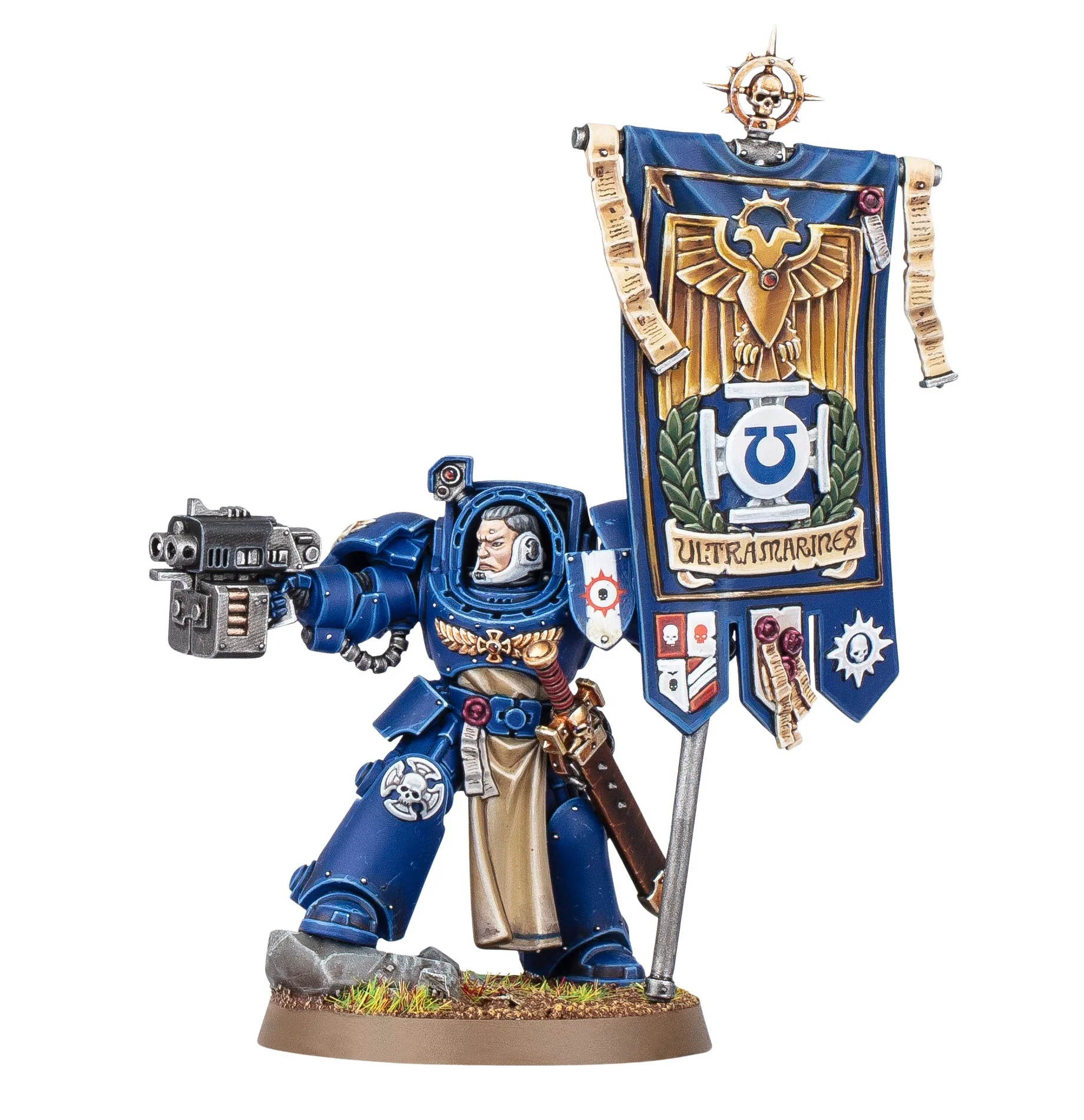 Warhammer 40000 Space Marines Ancient in Terminator Armour - Image 3