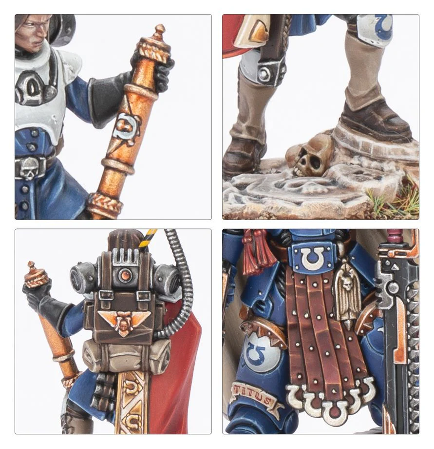 Warhammer 40000 Space Marines Captain Titus and The Wardens of Ultramar - Image 4
