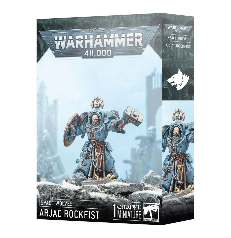Warhammer 40000 Space Wolves Arjac Rockfist - Image 4