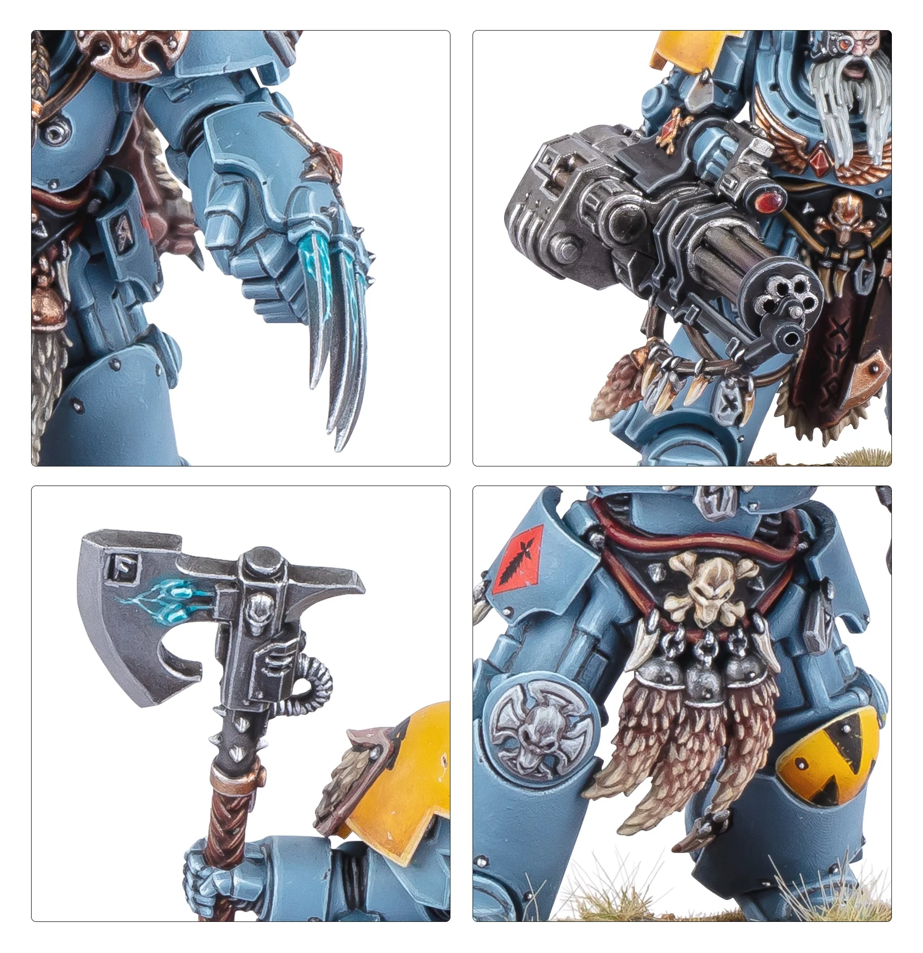 Warhammer 40000 Space Wolves Wolf Guard Terminators - Image 4