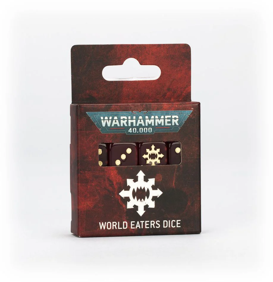 Warhammer 40000 World Eaters Dice - Image 2