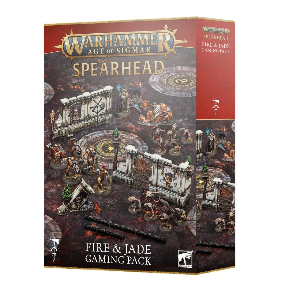 Warhammer Age of Sigmar Spearhead Fire and Jade Gaming Pack - Image 13
