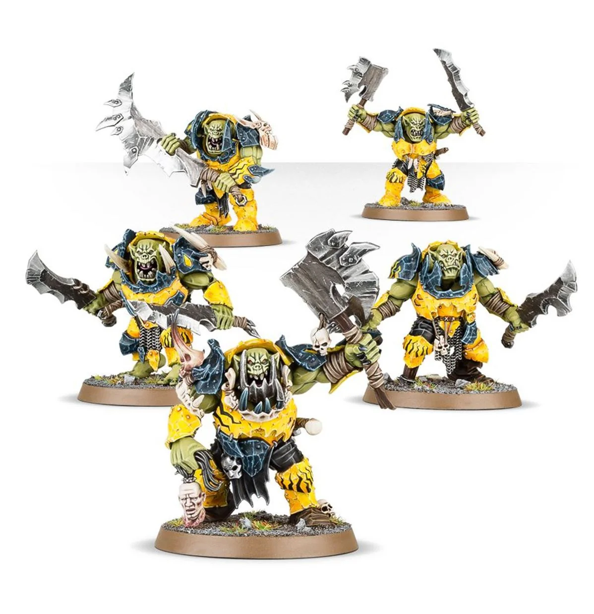 Warhammer Age of Sigmar Spearhead Orruk Warclans Ironjawz Bigmob - Image 4