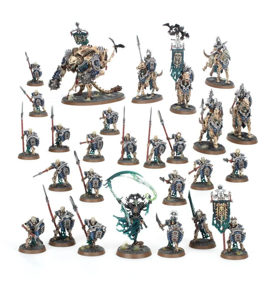 Warhammer Age of Sigmar Spearhead Ossiarch Bonereapers