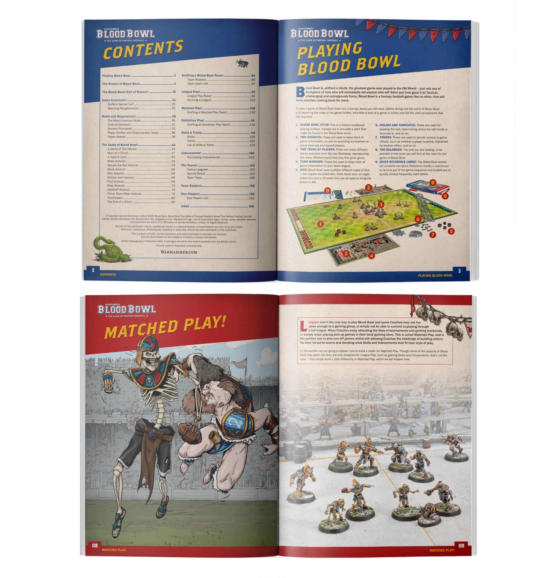 Warhammer Blood Bowl Official Rulebook Third Season Edition - Image 2