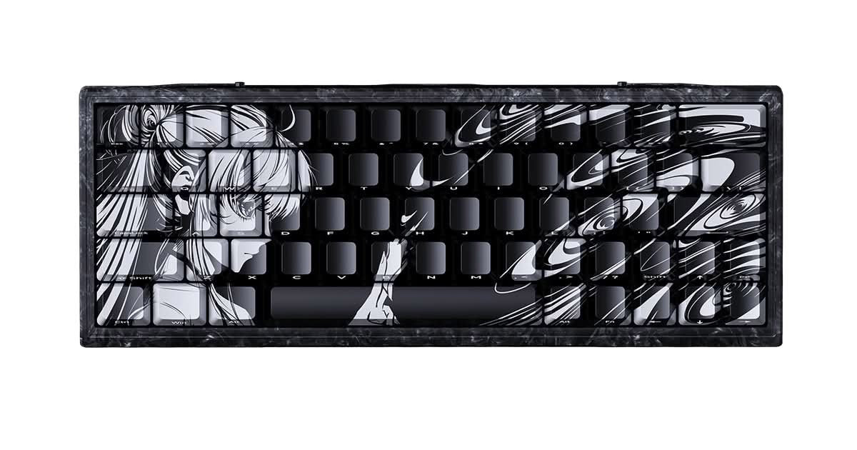 WLMOUSE Ying63 HE 8K Forged Carbon Fiber RGB Keyboard - Image 14