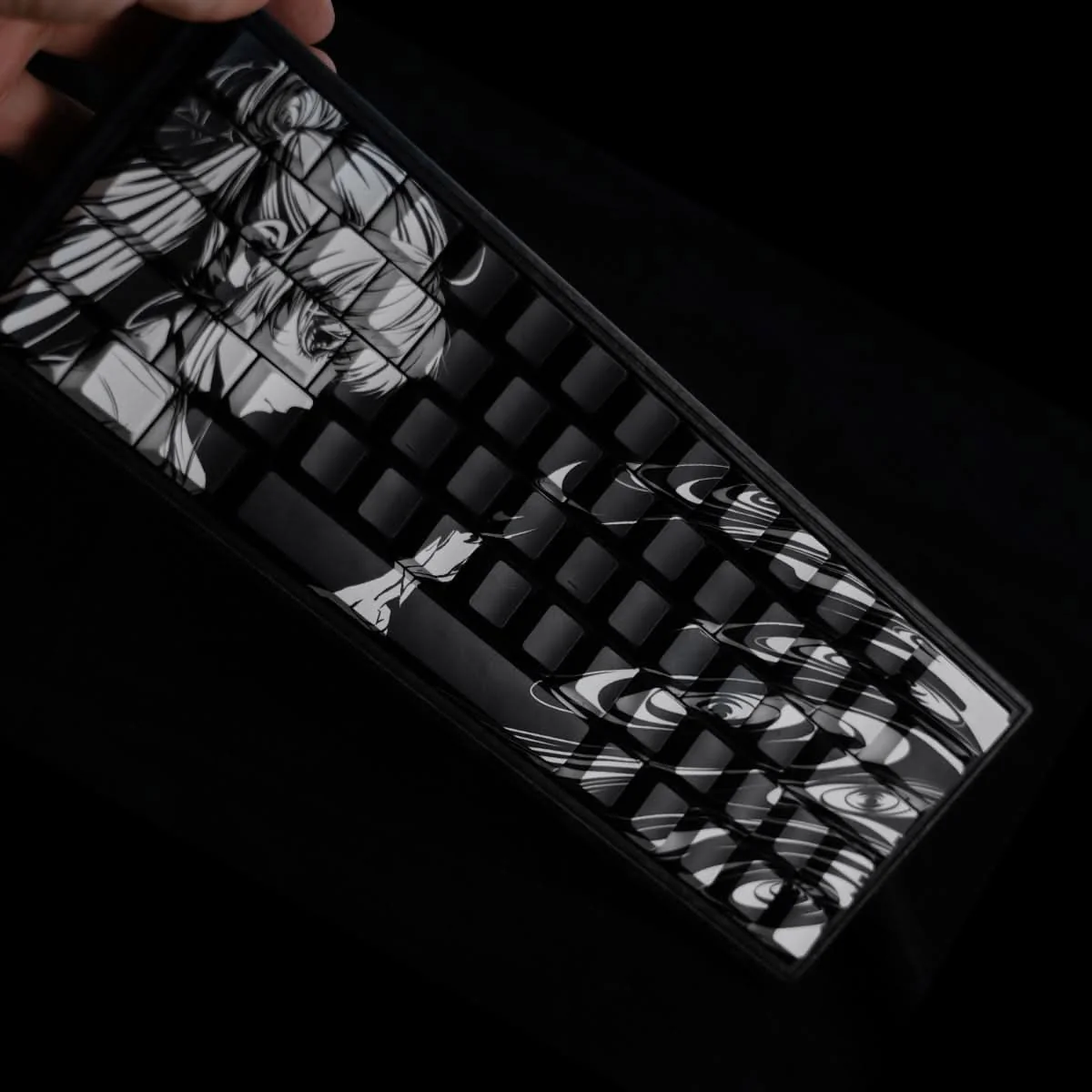 WLMOUSE Ying63 HE 8K Forged Carbon Fiber RGB Keyboard - Image 16