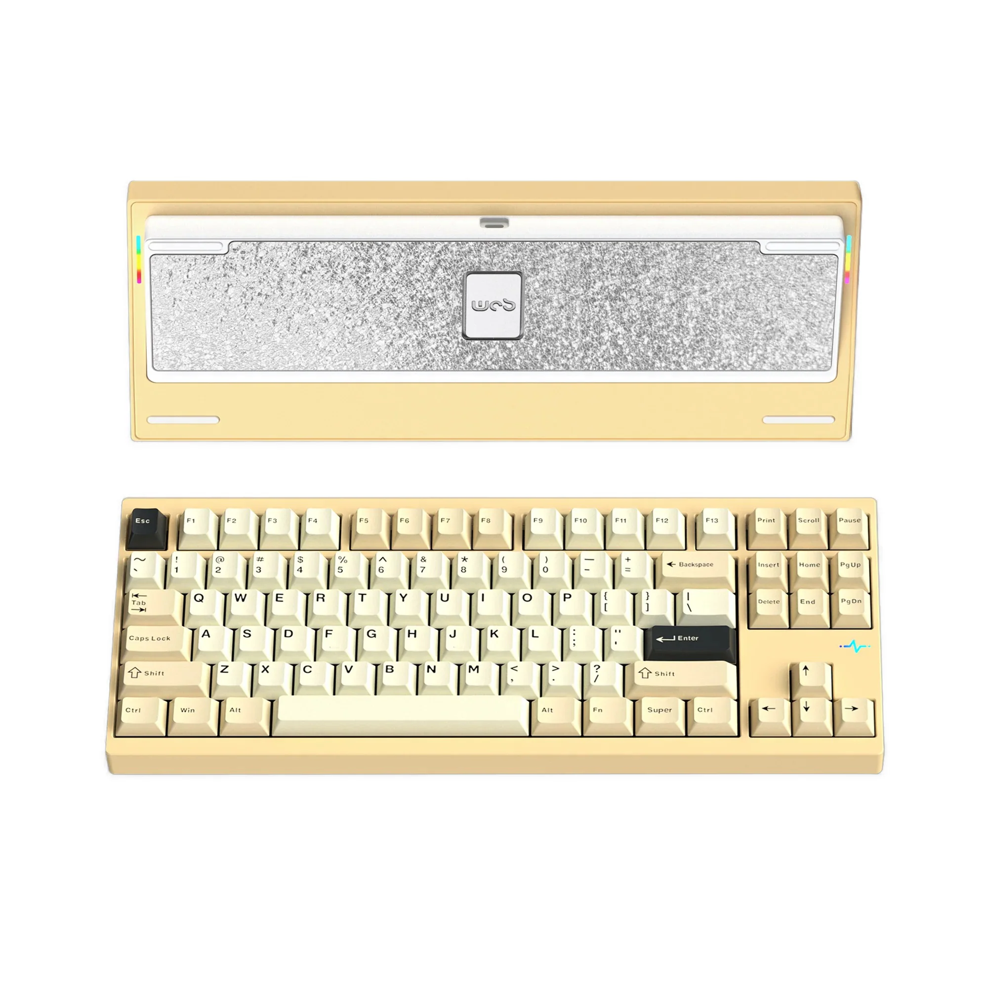 WOBKEY Crush 80 Reboot Pro Aluminum Hotswap Wireless RGB Keyboard - Image 14