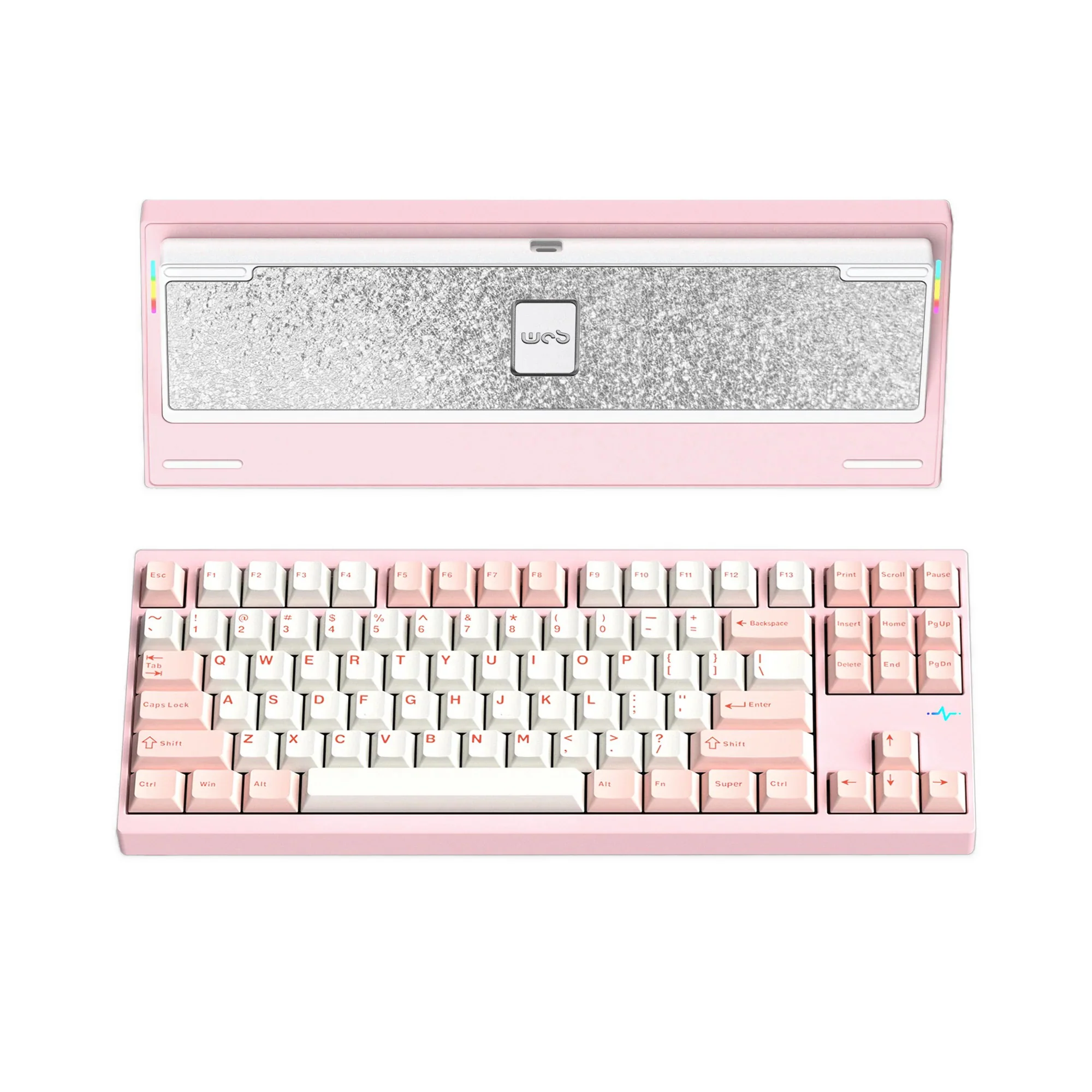 WOBKEY Crush 80 Reboot Pro Aluminum Hotswap Wireless RGB Keyboard - Image 18