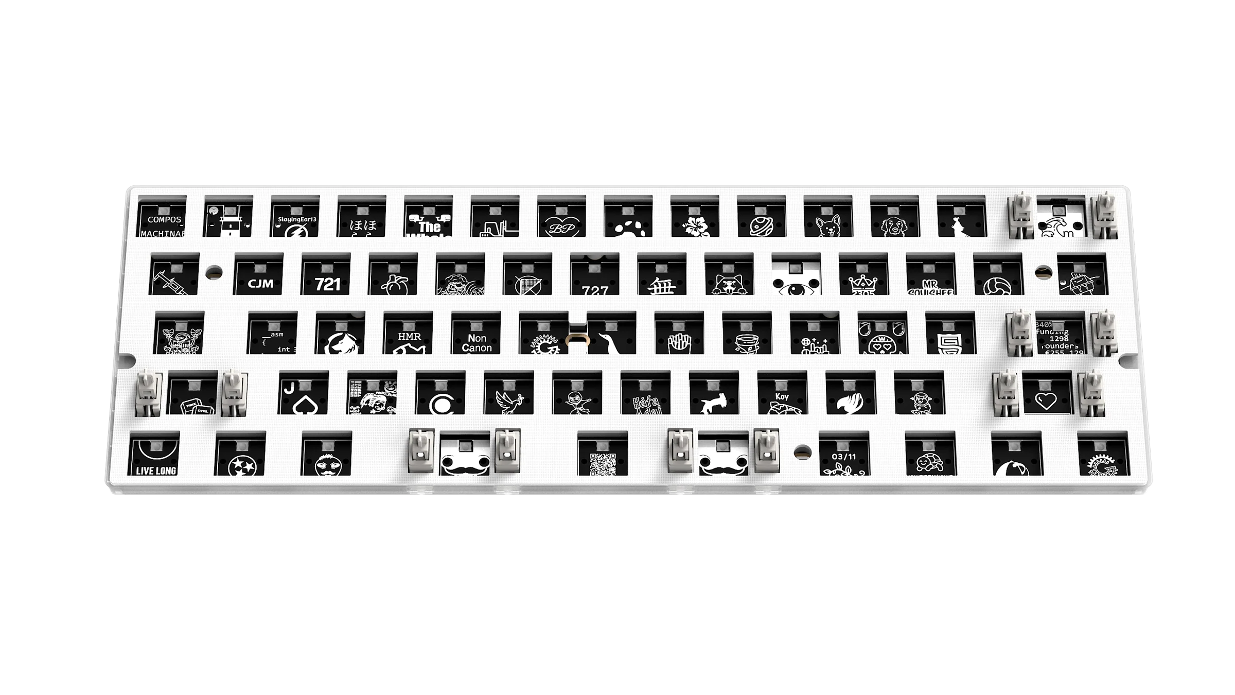 Wooting 60HE V2 Magnetic 8K Keyboard PCB Module - Image 3