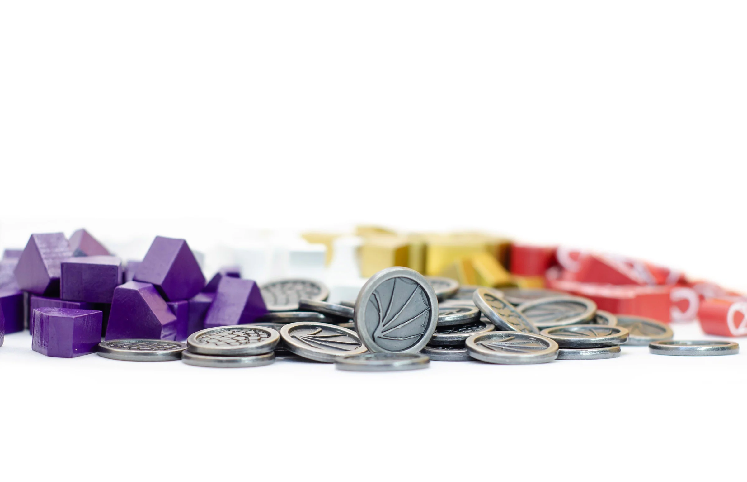 Wyrmspan Upgrade Pack - Metal Coins and Wooden Resources - Image 3