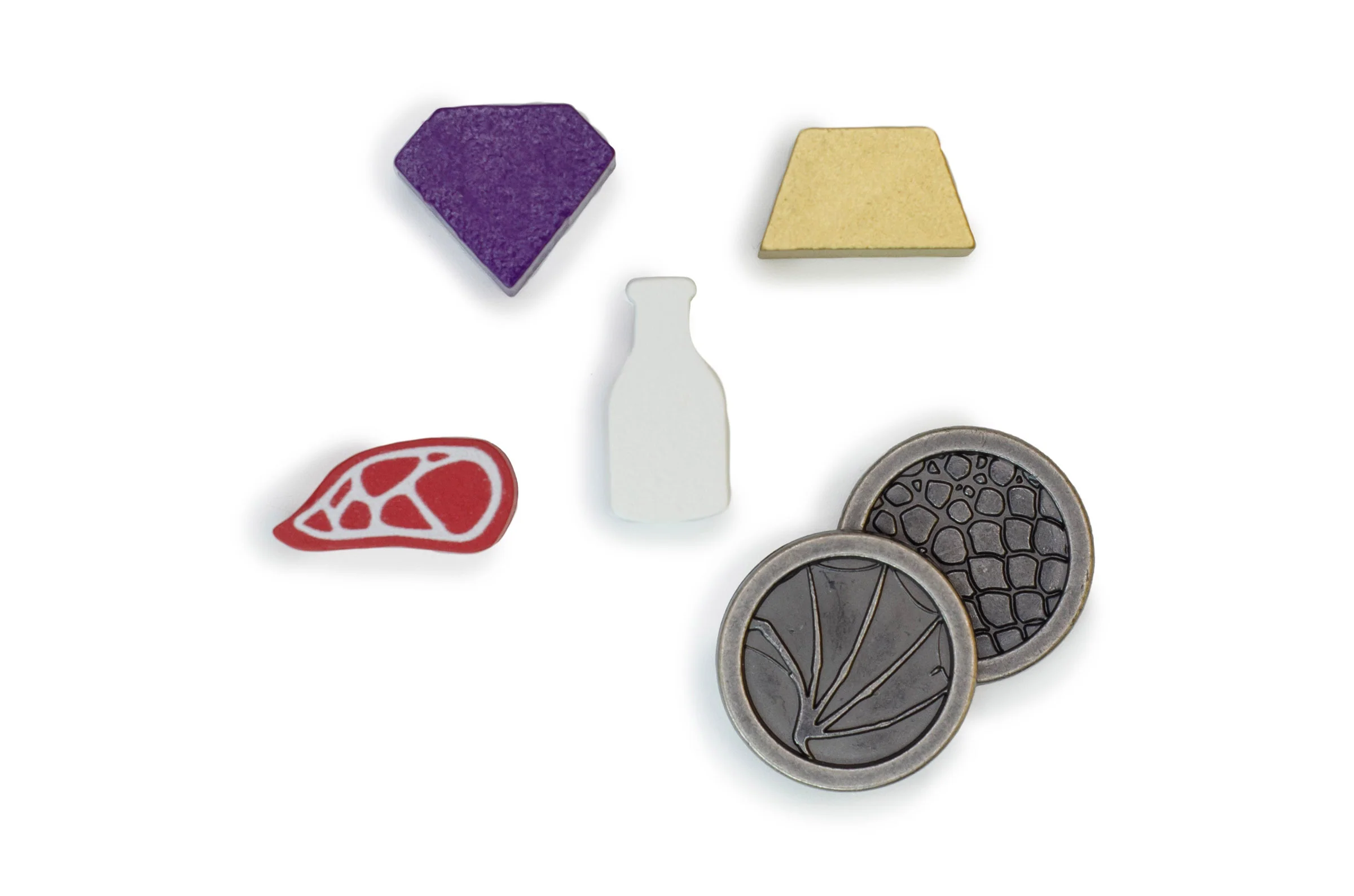 Wyrmspan Upgrade Pack - Metal Coins and Wooden Resources - Image 4
