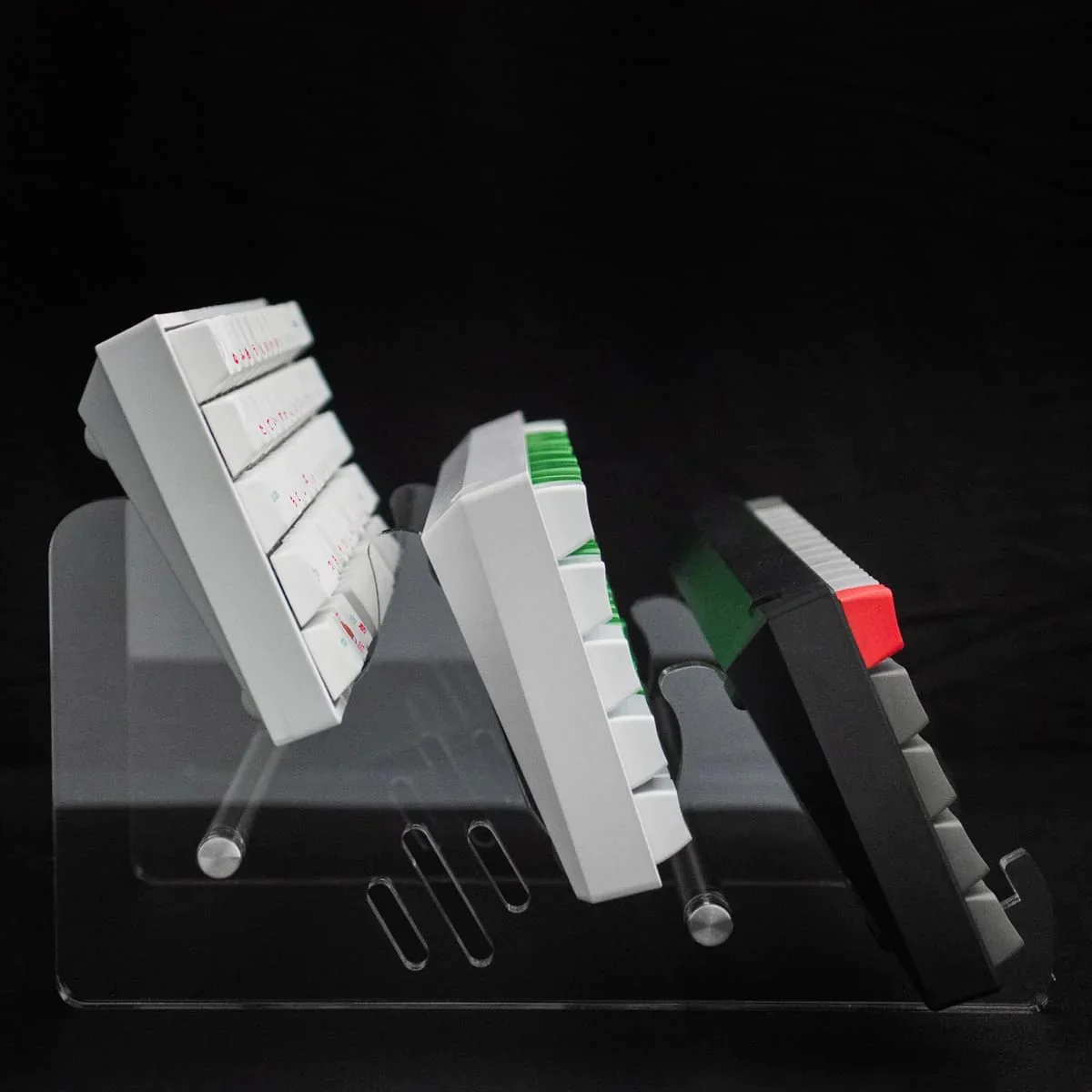 Yunzii 3-Tier Acrylic Keyboard Display Stand - Image 2