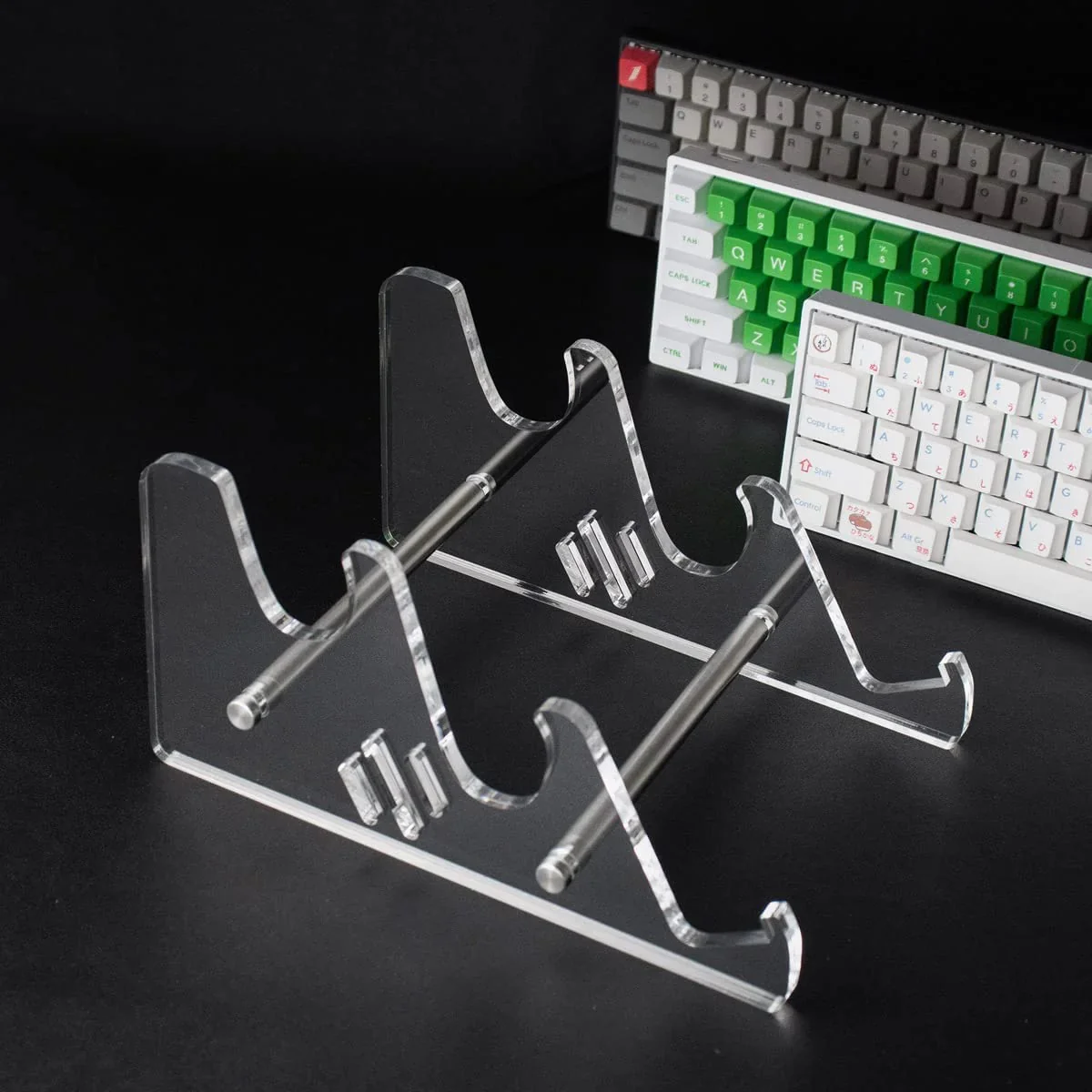Yunzii 3-Tier Acrylic Keyboard Display Stand - Image 5